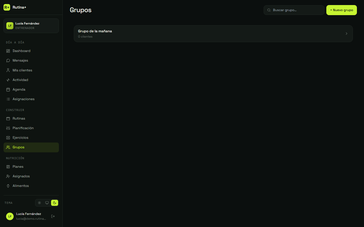Paso 5: Listo: tocá el grupo para abrirlo
