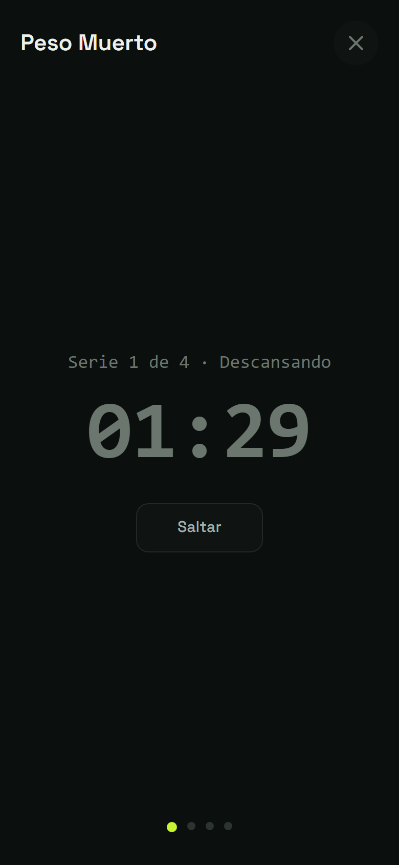 Paso 6: Al llegar a cero pasa a la serie siguiente