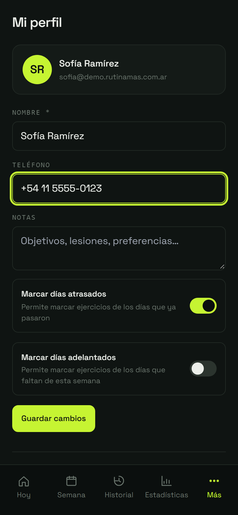 Paso 4: Cargá tu teléfono